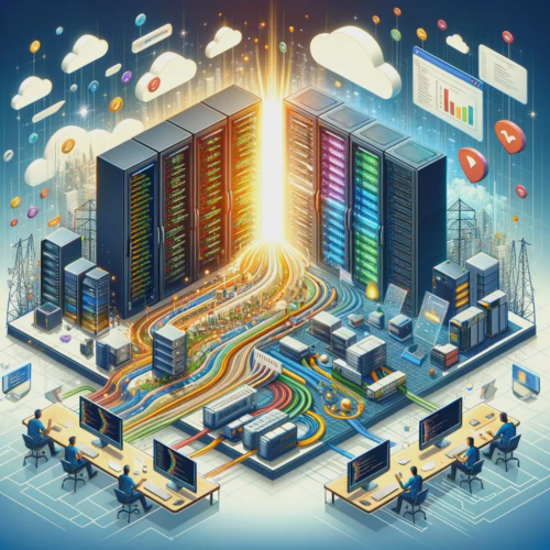 illustration of LEAN Backend Miniaturization